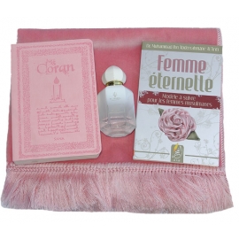 Coffret cadeau femme musulmane - Rose